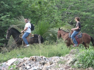  Walking with friends 